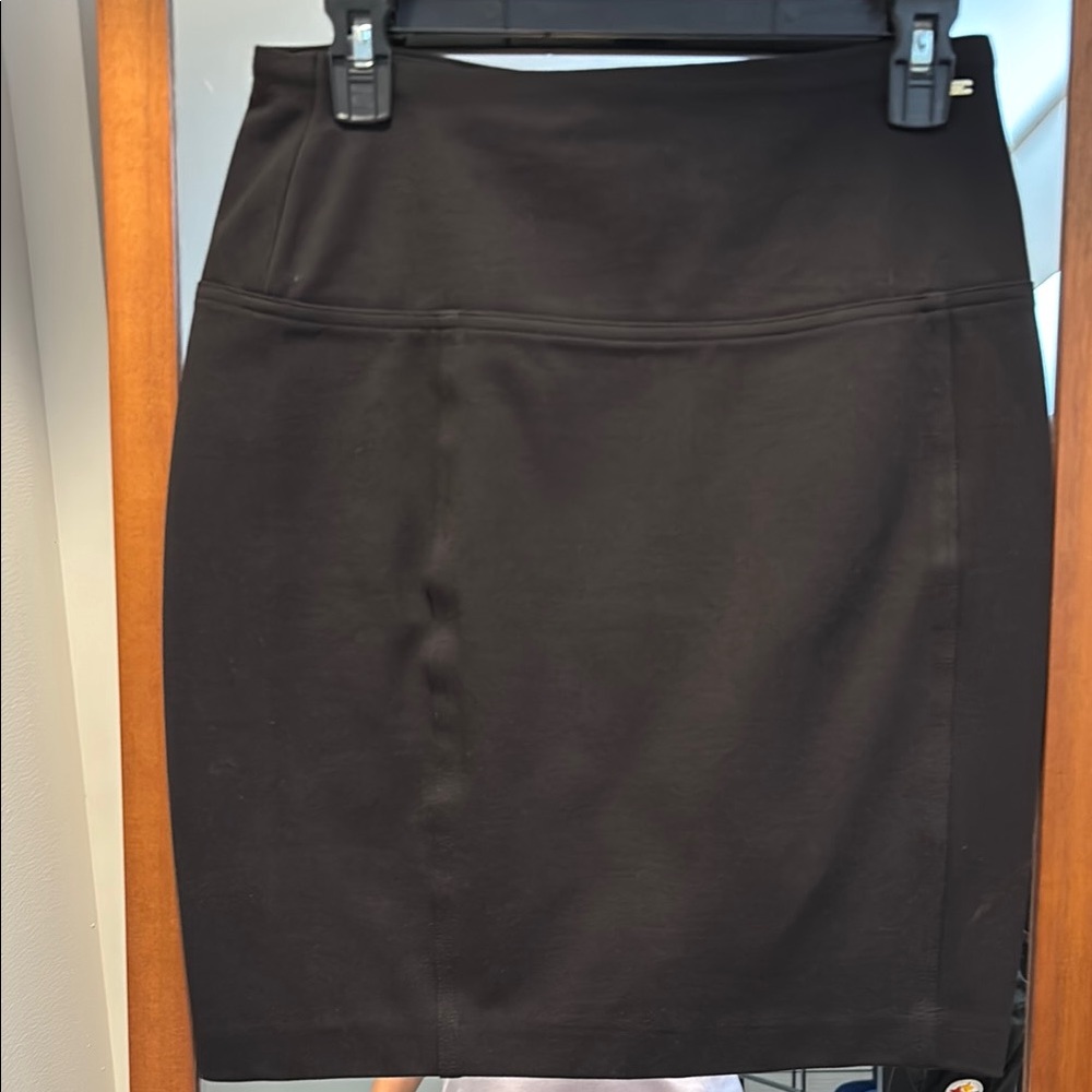 Ivanka Trump Skirt Womens S-Black Pull On Stretch Lined Pencil Fit Small